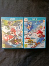LOTTO WII U Mario & Sonic Sochi 2014 + Mario Kart 8 PAL ITA completi testati