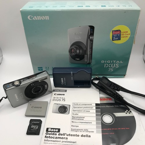Canon powershot sd750 ixus - ixus, 75
