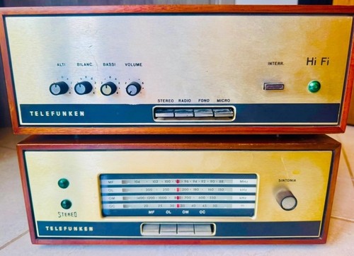 Set amplificatore stereo hifi - set,