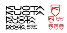 adesivi bici -  17 adesivi Kuota- stickers Kuota