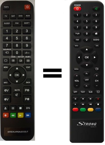 Telecomando per decoder