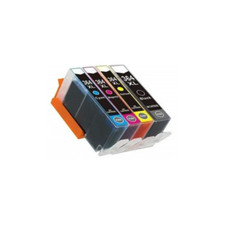 4 CARTUCCE 364 XL COMPATIBILE PER HP  CON CHIP PHOTOSMART 6510 6520 5520 B209A
