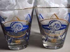 RARO 4 occhiali da bar vintage