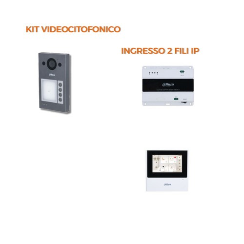 Dahua kit videocitofonico - kit, 2