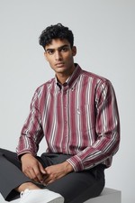 Etro Milano Camicia a righe vintage 90S made in Italy luxury taglia 44