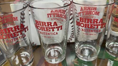Birra moretti beer glasses - birra,