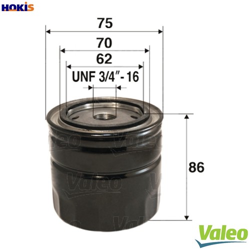 Filtro olio 586039 per ford - 586039,