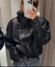 Giacca Bomber Zara Ecopelle