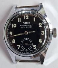 ORIS manual wind cal. 581 KIF  chrome plated case 28,5mm. working