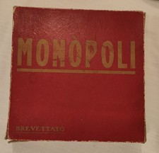 Monopoli vintage scatola rossa