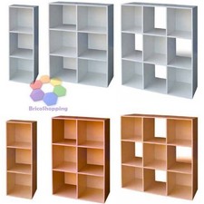 Libreria legno cubo 9 - libreria, 6