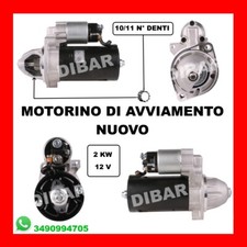 MOTORINO AVVIAMENTO NUOVO