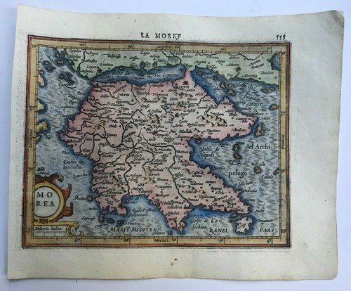 Morea grecia 1613 - morea,