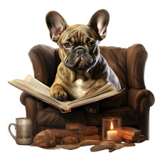 2 adesivi auto Bulldog