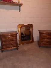 Trittico per camera da letto con Comò e comodini in stile