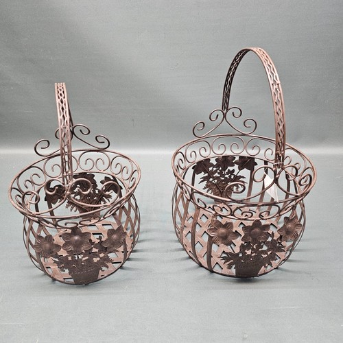 Cesto fiori set decorativo - cesto,