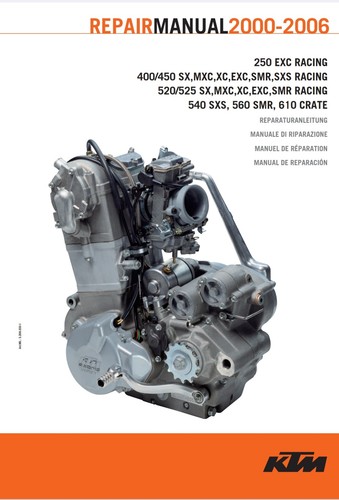 Manuale officina ktm dal - manuale, di