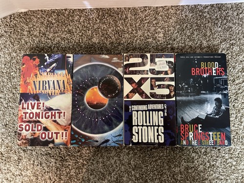 Rock roll vhs lot 4 - 'n,