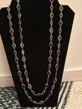 Collana catena cristallo