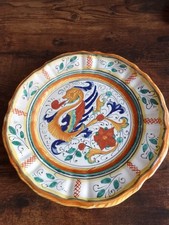 Piatto  da parete manifattura di Deruta