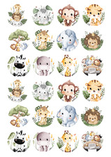 24 simpatici topper per torta