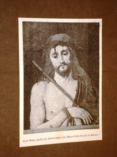 Ecce homo quadro andrea - ecce,