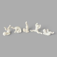 5 Angioletti In Porcellana