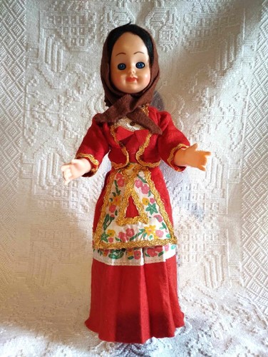 Bambola costume sardo - bambola, in