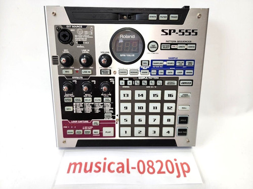 Roland 555 creative sampler - sp-555,