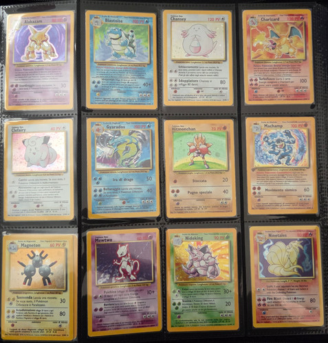 Pokémon set base completo - set,
