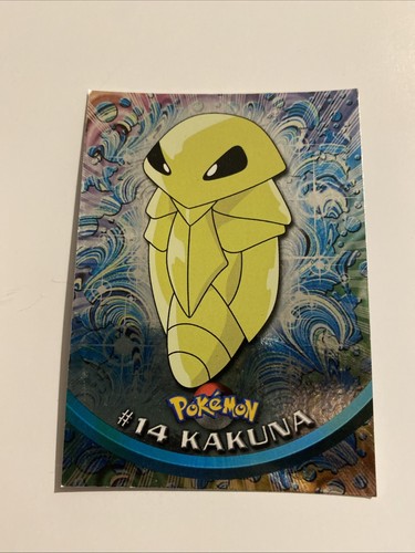 Carta pokemon topps kakuna 14 - pokemon,