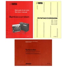 FARFISA Syntaccordion Service Manual Schematic Diagrams Schema Schaltplan SA-3M