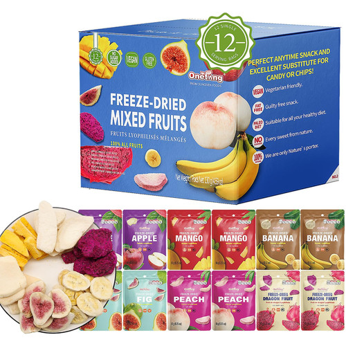 Frutta mista liofilizzata - frutta,
