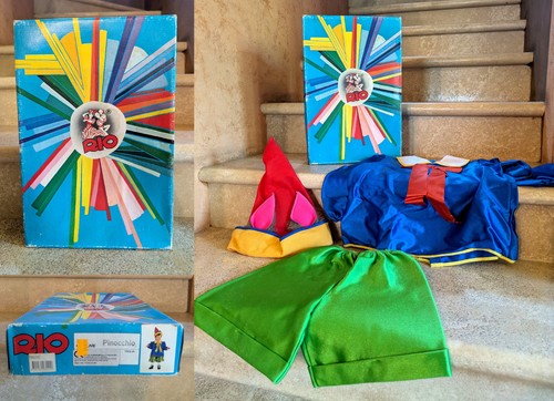 Maschera carnevale pinocchio - carnevale,