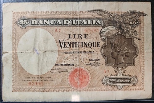 Banca italia banconota - banca,