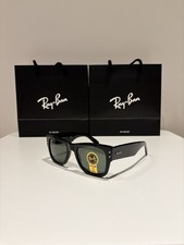Occhiali Da Sole Ray-Ban Mega Wayfarer RB0840S Nero Colore 901/31 Taglia 51-21