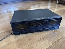 Piastra cassette doppia deck Aiwa AD WX 777 non funzionante