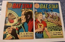 2 FUMETTI ALBI AVVENTUROSO BAT STAR - SPADA 1963