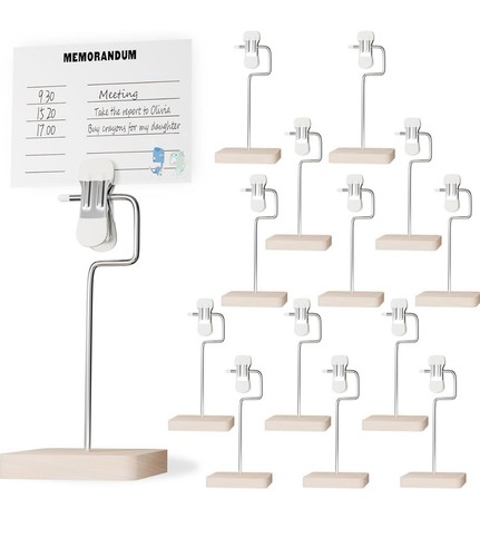 Pezzi clip memo base in - 14,