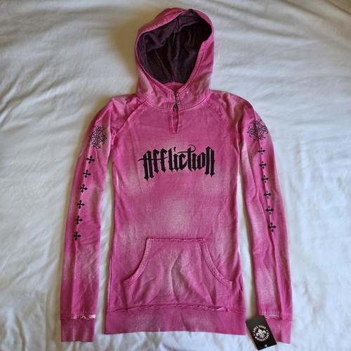 Felpa con cappuccio affliction - con,