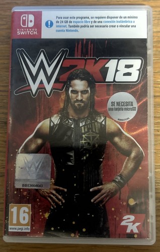 Wwe 2k18 nintendo switch - 2k18, (nintendo