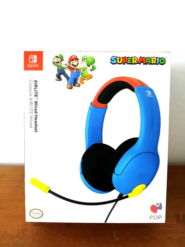 Casque pdp airlite super mario - super,