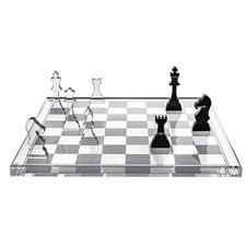 iPLEX Design - Gukesh Scacchiera in plexiglass 50x50x2,5h cm