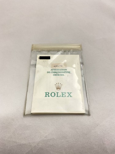 Garanzia originale rolex - originale,