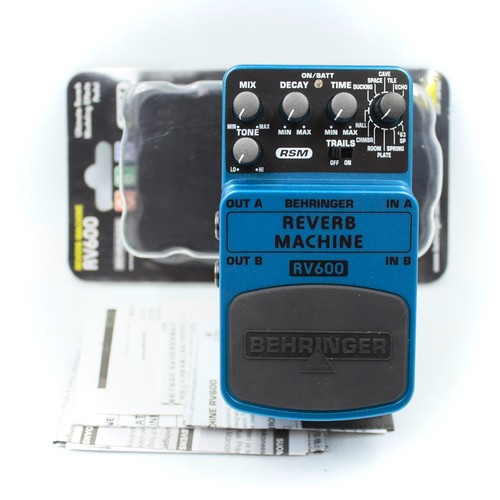Behringer rv600 reverb machine - reverb,