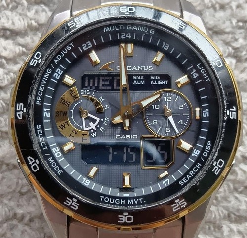 Casio oceanus ocw t400 - oceanus, ocw-t400