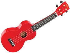 Mahalo ST1410R Ukulele Soprano Rainbow Rosso + Borsa
