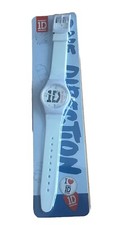Orologio da polso One Direction bianco mai indossato/inutilizzato merce ufficiale necessita batteria