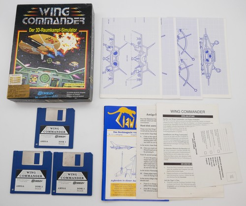 Wing commander amiga big box - amiga,