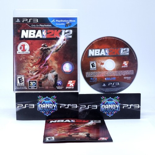 Nba 2k12 ps3 cib con - 2k12, manuale